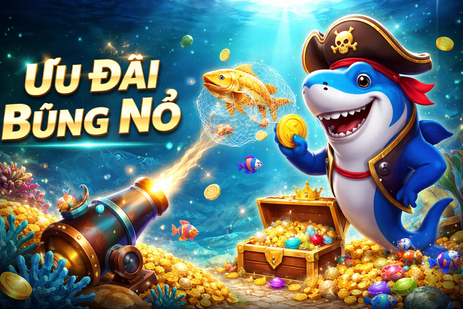 Khuyến mãi nạp đầu cho game câu cá